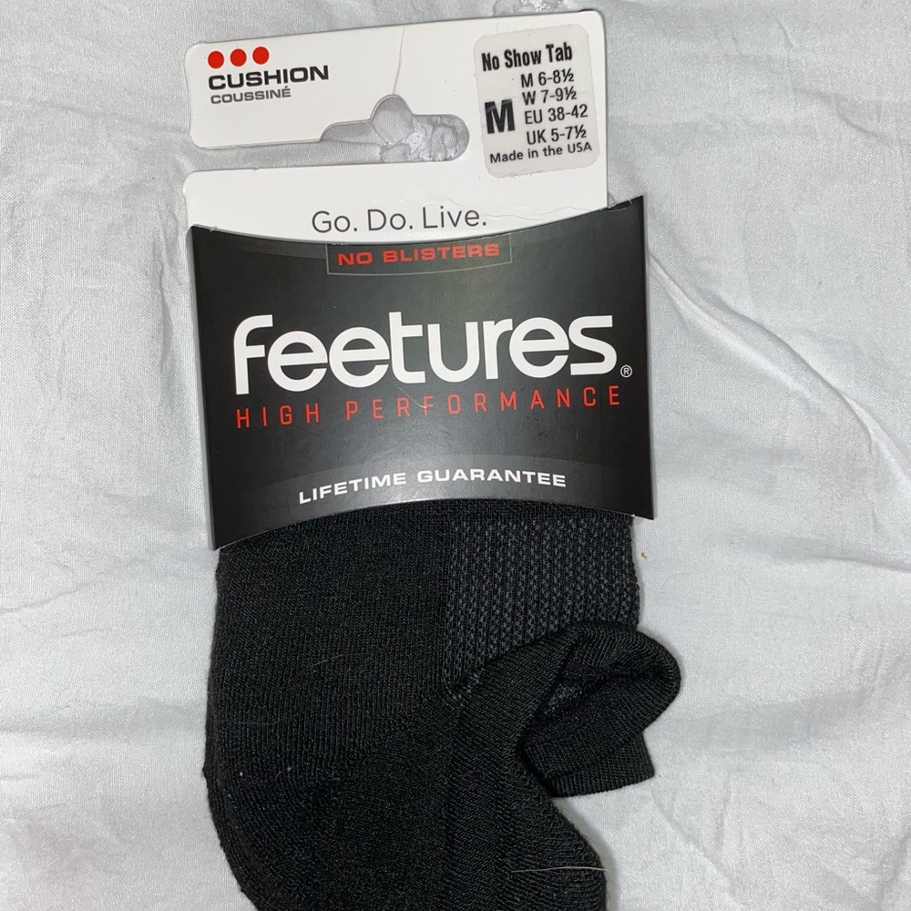 Feetures High Performance No Show Tab Socks